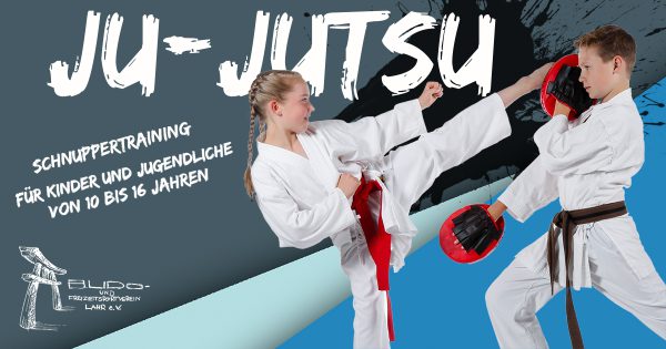 Ju-Jutsu Schnuppertraining für Kinder- & Jugendliche ab 10 Jahren
