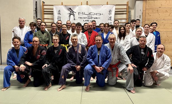 Besuch vom Ju-Jutsu Großmeister Achim Hanke