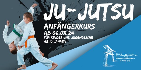 Ju-Jutsu Anfängerkurs für Kinder & Jugendliche ab 06.03.24