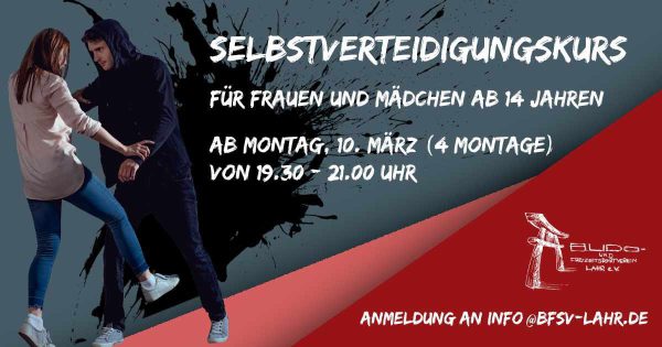 Selbstbehauptungs- & Selbstverteidigungskurs für Mädchen und Frauen