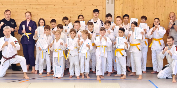 Ju-Jutsu Kinder- und Jugendprüfung