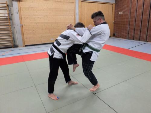 Jiu-Jitsu Kniestoß